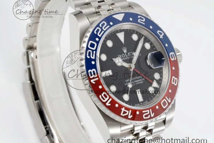 Ceramic Best 904L Blue CHS 1:1 VR3285 Edition Red II GMT-Master Steel 126710 BLRO APSF 0213